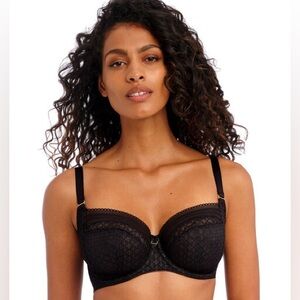 Freya Viva Side Support Bra - Lace Noir - 34O